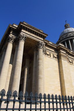 Paris, Fransa - ünlü pantheon iç. UNESCO Dünya Mirası.