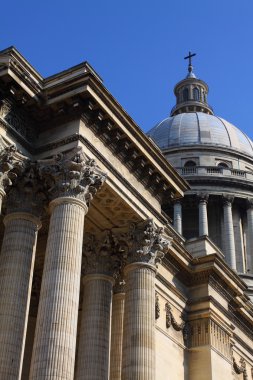 Paris, Fransa - ünlü pantheon iç. UNESCO Dünya Mirası.