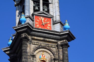 Westerkerk Hollanda'nın amsterdam