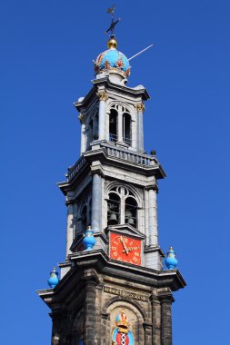 Westerkerk Hollanda'nın amsterdam