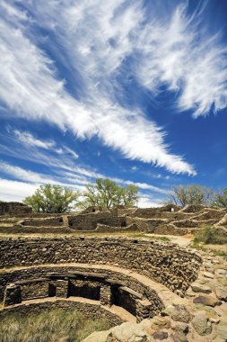 Aztec Ruins in New Mexico clipart