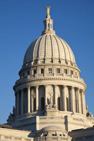 Státní capitol Wisconsin — Stock fotografie