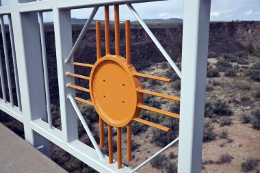 New Mexico symbol - Zia sun clipart