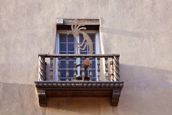 Balkon dom — Zdjęcie stockowe
