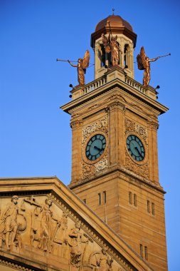 Clock Tower in Canton, Ohio clipart