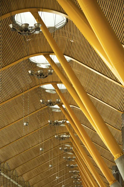 Aéroport moderne de Baraja à Madrid — Photo