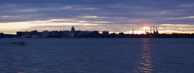 madison'ın günbatımı Panoraması