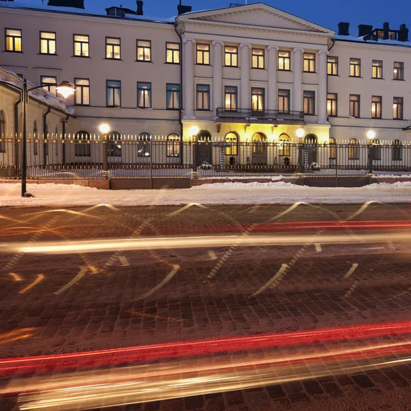Trafik av presidentpalatset — Stockfoto