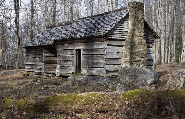 Casa histórica em Smoky Mountains — Fotografia de Stock