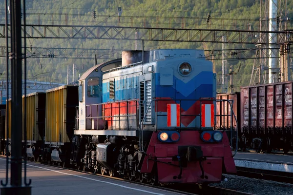Ferrovia russa Fotografias De Stock Royalty-Free