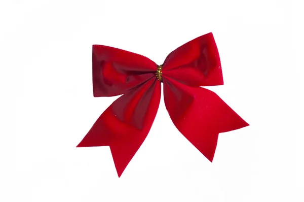 Red decorative bow — Stock Photo, Image