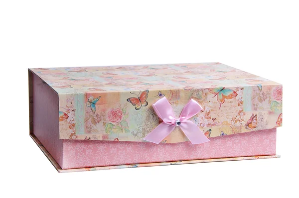 Rose gift box — Stock Photo, Image