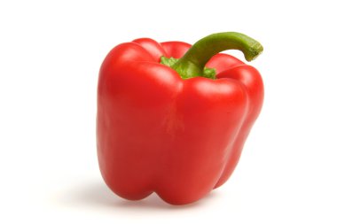 Red bell pepper clipart