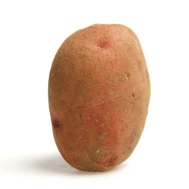 A potato standing upright clipart