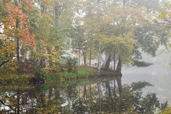 stock image Foggy island