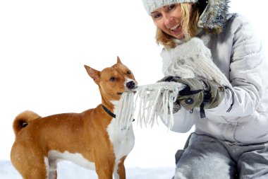 kadın ve köpek