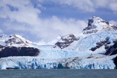 Glacier in Patagonia. clipart