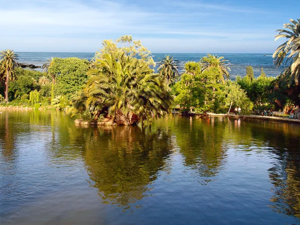 stock image Tropical paradise resort