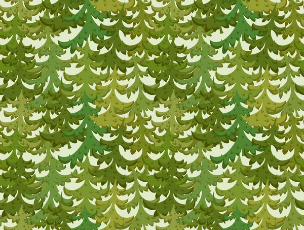 Απρόσκοπτη μοτίβο με χριστουγεννιάτικο δέντρο — Διανυσματικό Αρχείο