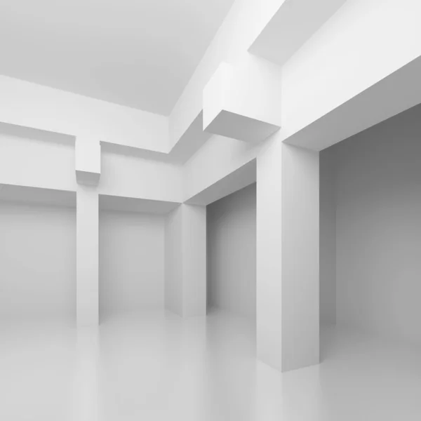 Interior branco — Fotografia de Stock