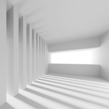 White Tunnel Background clipart