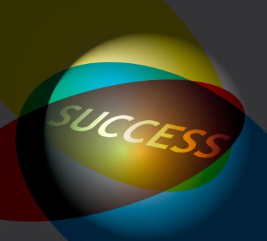 Succes - coolor illustration clipart