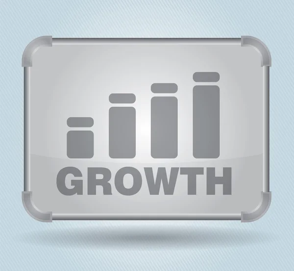 Növekedés - illusztráció — Stock Vector