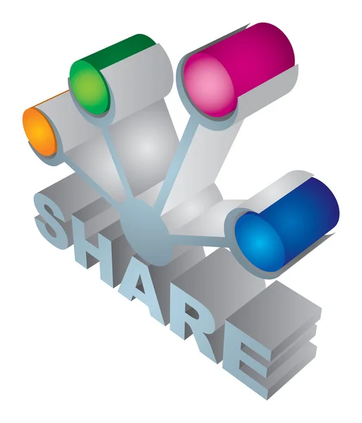 Share icon — Stock Vector