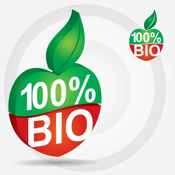 Bio product sign — Stock Vector