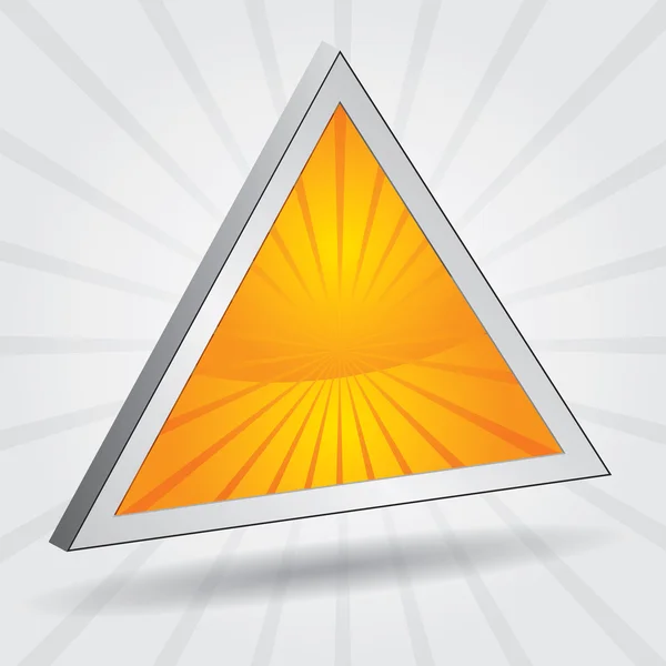 Фон з кольоровим трикутником — стоковий вектор