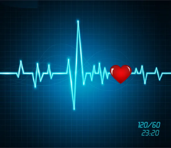 ᐈ Heartbeat Stock Vectors Royalty Free Heart Beat Illustrations