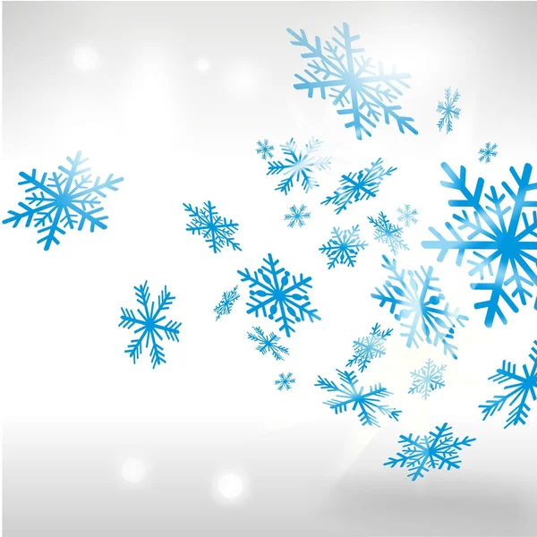 Background with snowflakes — Stock Photo, Image