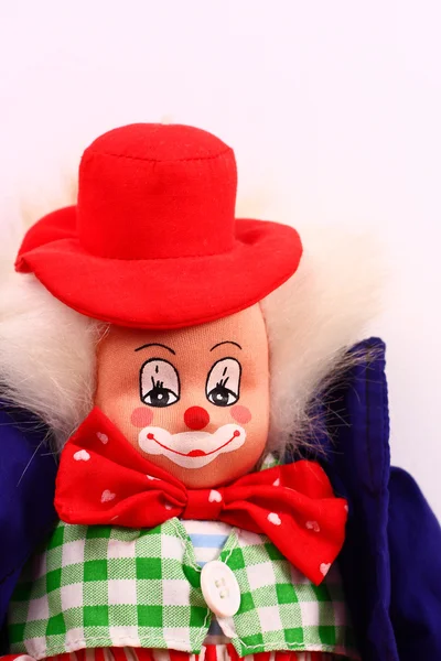 Leksak clown — Stockfoto