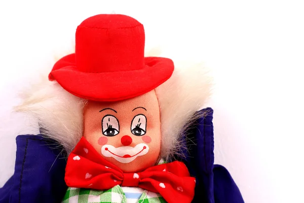 Speelgoed clown — Stockfoto