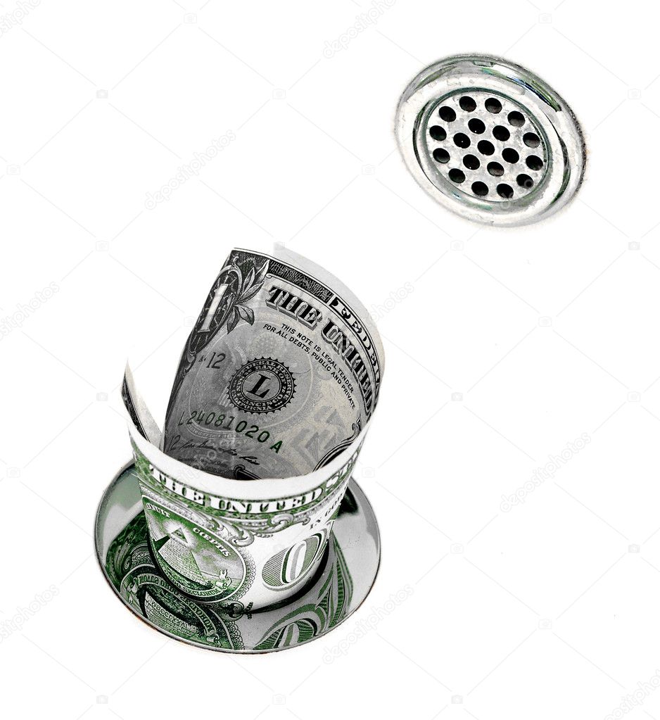 Money down the drain