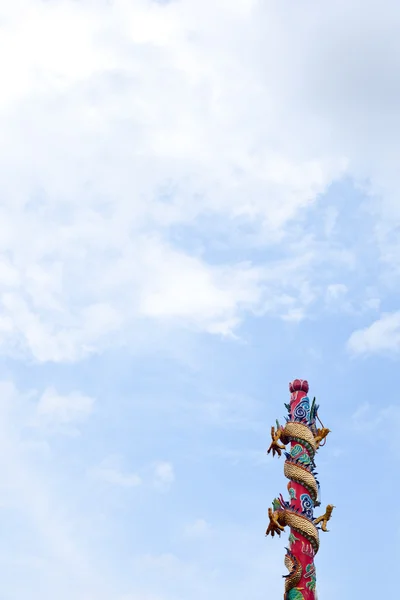 Dragon Pillar. — Stock Photo, Image