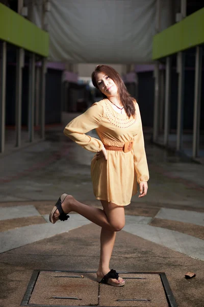 Ázsiai lány divat-szépség — Stock Fotó