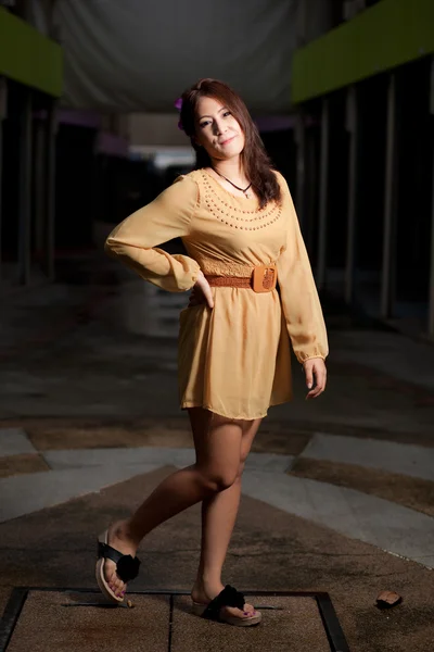Mode schoonheid Aziatisch meisje — Stockfoto