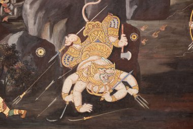 Tay ramayana boyama.