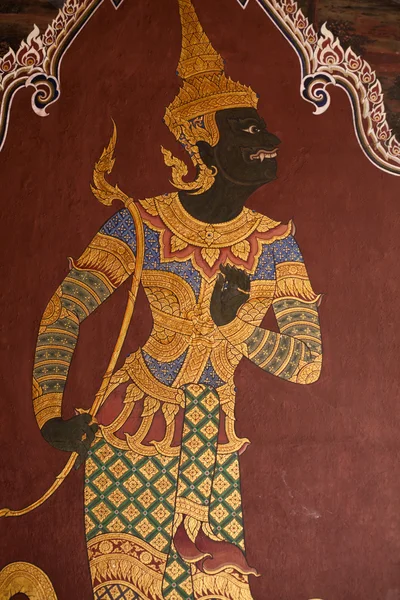 Pittura Ramayana tailandese . — Foto Stock