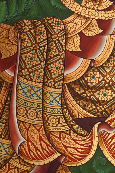 Фон тайская краска — стоковое фото