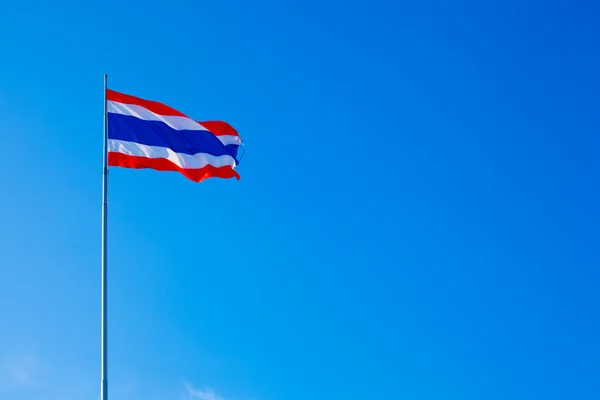 Thajské státní vlajka. — Stock fotografie