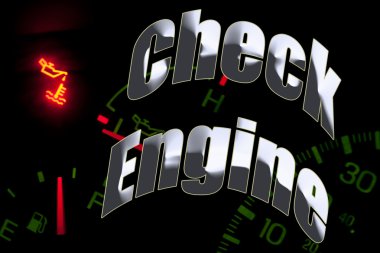 Change oil service engine light tune up clipart