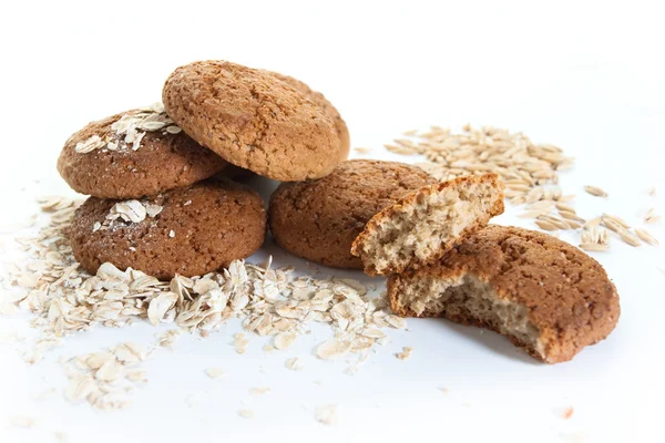 Biscotti di farina d'avena — Foto Stock