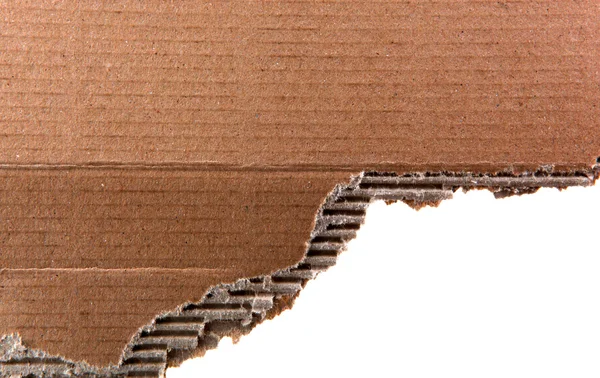 Гофрированный картон — стоковое фото