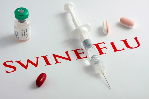 Ιού της γρίπης H1N1 — Φωτογραφία Αρχείου