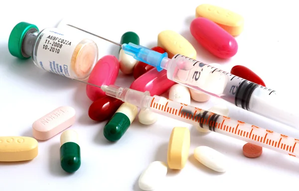 Piller i mange former og farger samlet – stockfoto