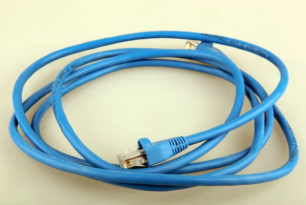 Kable sieciowe Ethernet — Zdjęcie stockowe