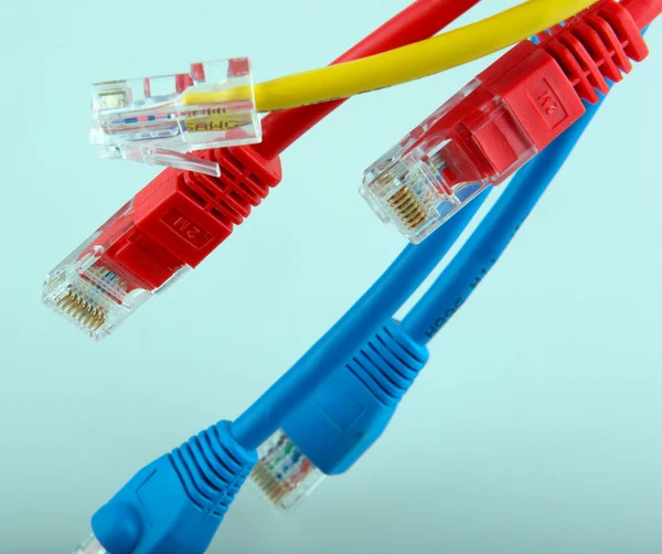 stock image Ethernet network cables