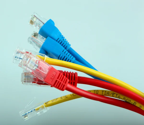 stock image Ethernet network cables